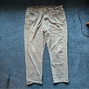 Wrangler Jeans 100% Cotton Olive Denim